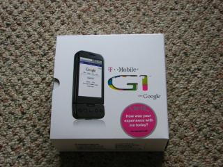 T-mobile G1 box