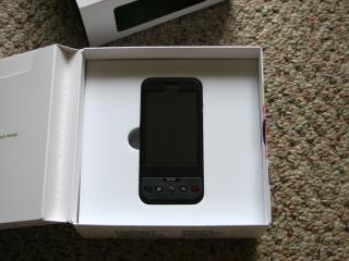 T-mobile G1 in the box