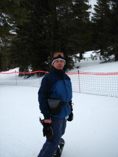 Me, on snow