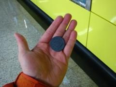 RFID coin for subway